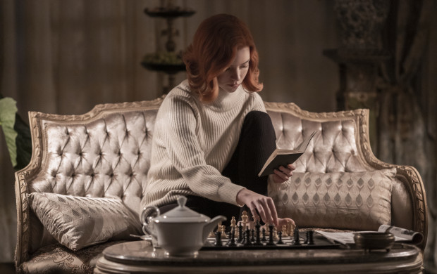<p>THE QUEEN�S GAMBIT (L to R) ANYA TAYLOR-JOY as BETH HARMON in episode 106 of THE QUEEN�S GAMBIT Cr. PHIL BRAY/NETFLIX � 2020</p>