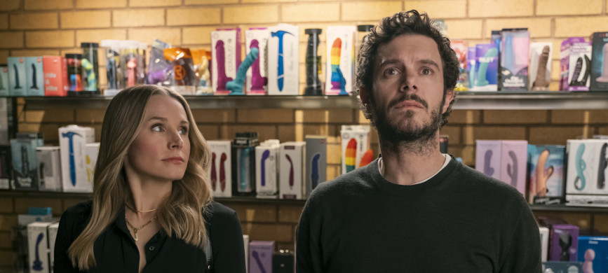 <p>Nobody Wants This. (L to R) Kristen Bell as Joanne, Adam Brody as Noah in episode 106 of Nobody Wants This. Cr. Adam Rose/Netflix © 2024</p>